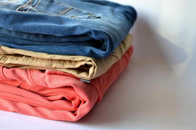 wash and fold folded laundry